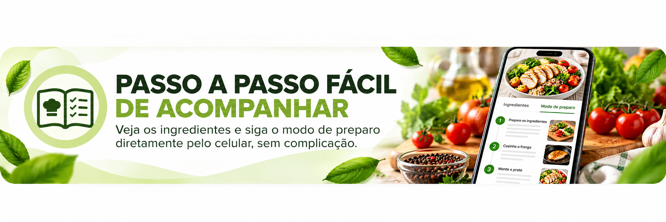 Passo a passo fácil de acompanhar diretamente pelo celular